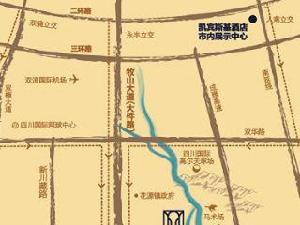 金科廊橋水鄉交通圖