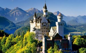 德國新天鵝岩堡 德國新天鵝岩堡