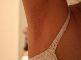 腋毛變稀少 腋毛變稀少