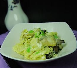 雞蛋炒蛤肉 雞蛋炒蛤肉