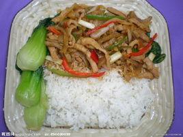 榨菜肉絲飯 榨菜肉絲飯