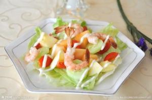 鮮蝦果蔬沙拉 鮮蝦果蔬沙拉