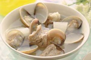 冬瓜鮮蛤排骨湯 冬瓜鮮蛤排骨湯