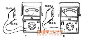 萬用表檢測二極體