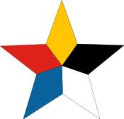 滿洲國的五芒星帽章