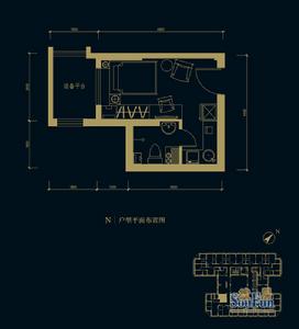 樓盤戶型圖舉例