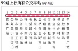 呼和浩特公交99路