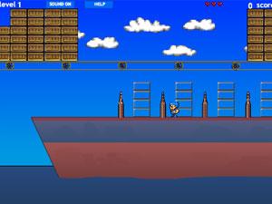 大力水手搬箱子