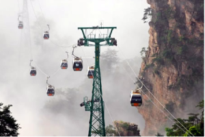 天子山索道