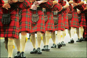 蘇格蘭方格呢短裙 蘇格蘭方格呢短裙