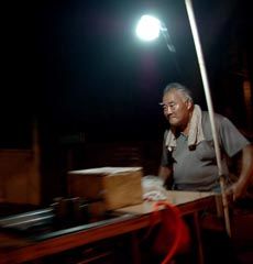 蛋餅大爺忙碌的一天