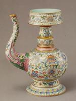 粉彩八寶紋賁巴壺 粉彩八寶紋賁巴壺