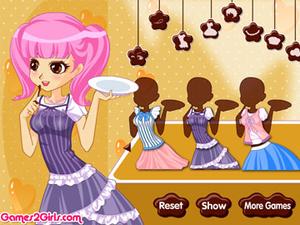 愛吃朱古力的女孩 愛吃朱古力的女孩