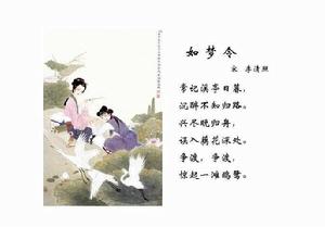 小令[詞的一個種類]