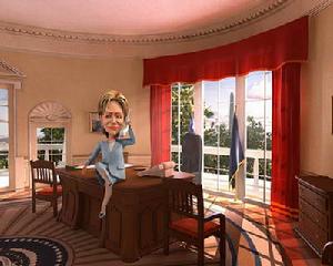 希拉蕊在片中的形象