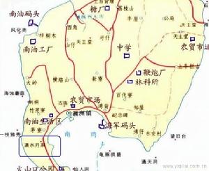 滴水丹屏信置圖