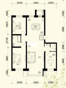 3室2廳1衛1廚137.00㎡