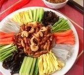 肉絲拌辣皮 肉絲拌辣皮