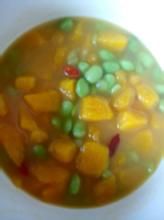 南瓜毛豆枸杞湯 南瓜毛豆枸杞湯