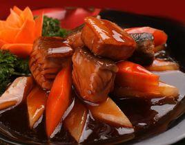 紅燒馬哈魚塊 紅燒馬哈魚塊