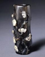 茶晶梅花花插 茶晶梅花花插