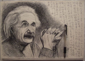 相對論的奠基者愛因斯坦
