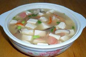 香菇豆腐湯 香菇豆腐湯