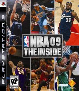 NBA 09封面聚集了六名NBA當紅球員