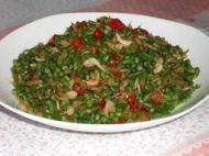 蝦皮榨菜炒油豆角 蝦皮榨菜炒油豆角