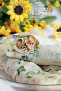 豆芽鮮蝦卷 豆芽鮮蝦卷