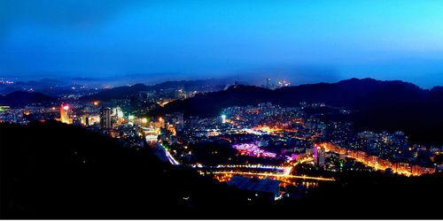 遵義市老城全景