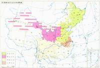 中國方言分布地域圖