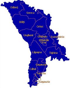 摩爾多瓦行政區劃