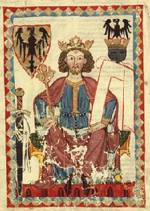 （圖）馬內斯手稿（folio 6r.）里亨利六世的肖像