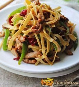 千張肉絲 千張肉絲