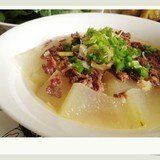 瑤柱薑汁蒸冬瓜 瑤柱薑汁蒸冬瓜