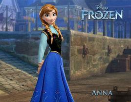 安娜[迪士尼公主，電影《冰雪奇緣》女主角]