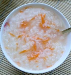 胡蘿蔔粥