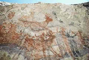 聖弗朗西斯科山岩畫
