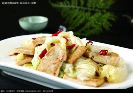 大白菜煎豆腐 大白菜煎豆腐