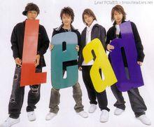 lead[一支由四個日本男孩所組成的樂隊名稱]