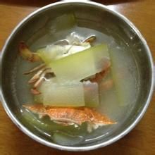 冬瓜花蟹湯