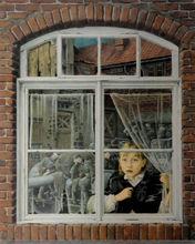 鐵絲網上的小花