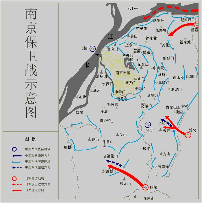 南京保衛戰：1937年12月1日----12月13日