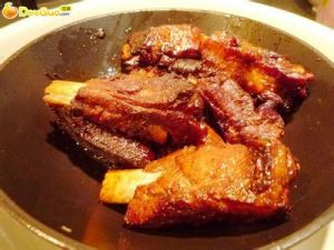 低脂紅燒排骨
