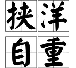 挾洋自重 挾洋自重