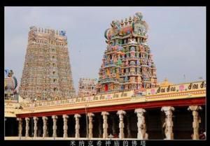 米娜克希神廟全景圖 米娜克希神廟全景圖