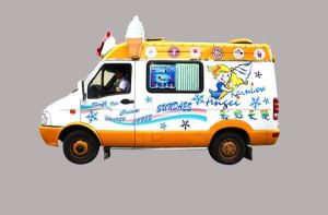 彩虹天使冰淇淋車