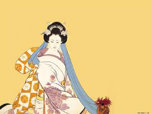 《女人步上樓梯時》