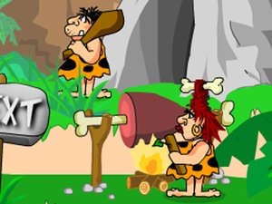 山頂洞人吃香蕉 山頂洞人吃香蕉